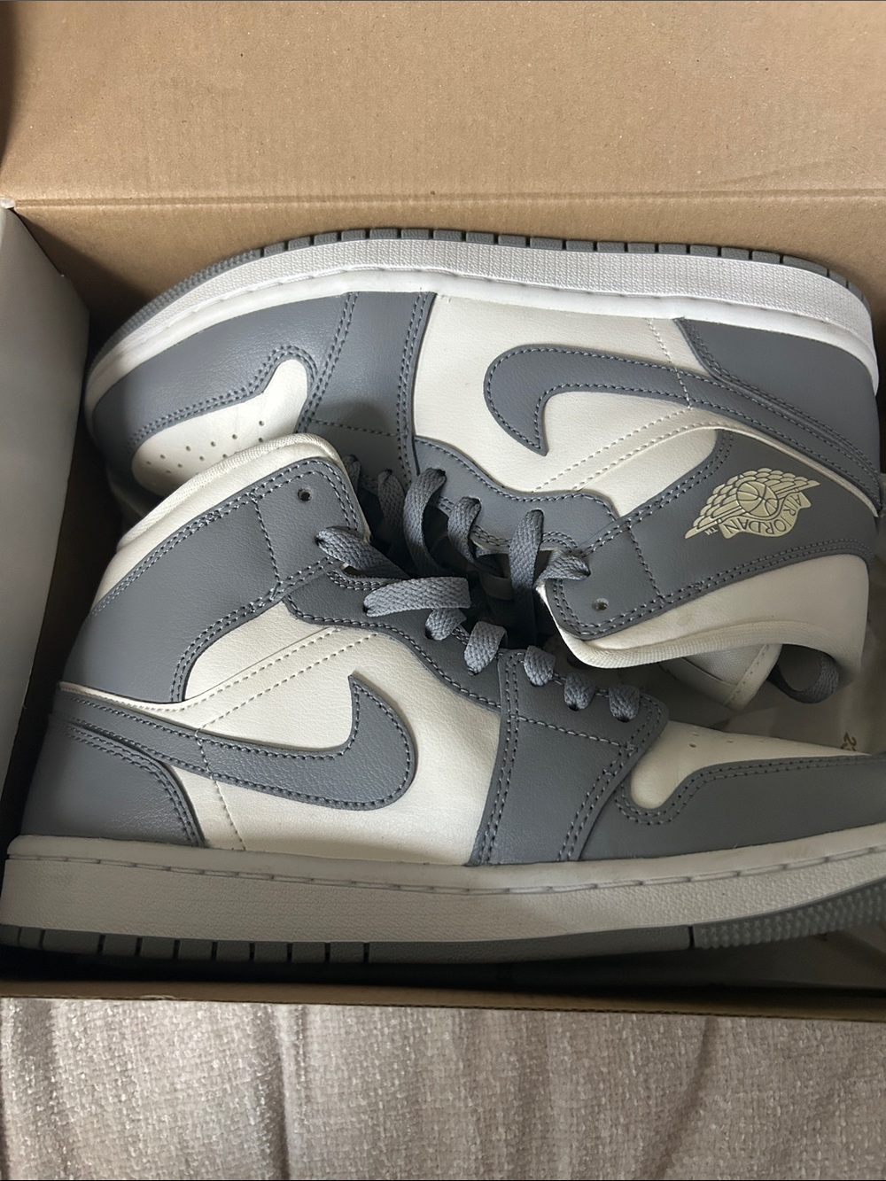 Jordan Women’s Sneakers — Gray and White